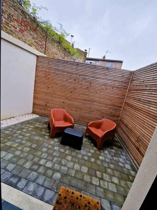 Le Bellay ¤ 2 Chambres ¤ Cour ¤10 Mins Centre¤ Amiens Esterno foto