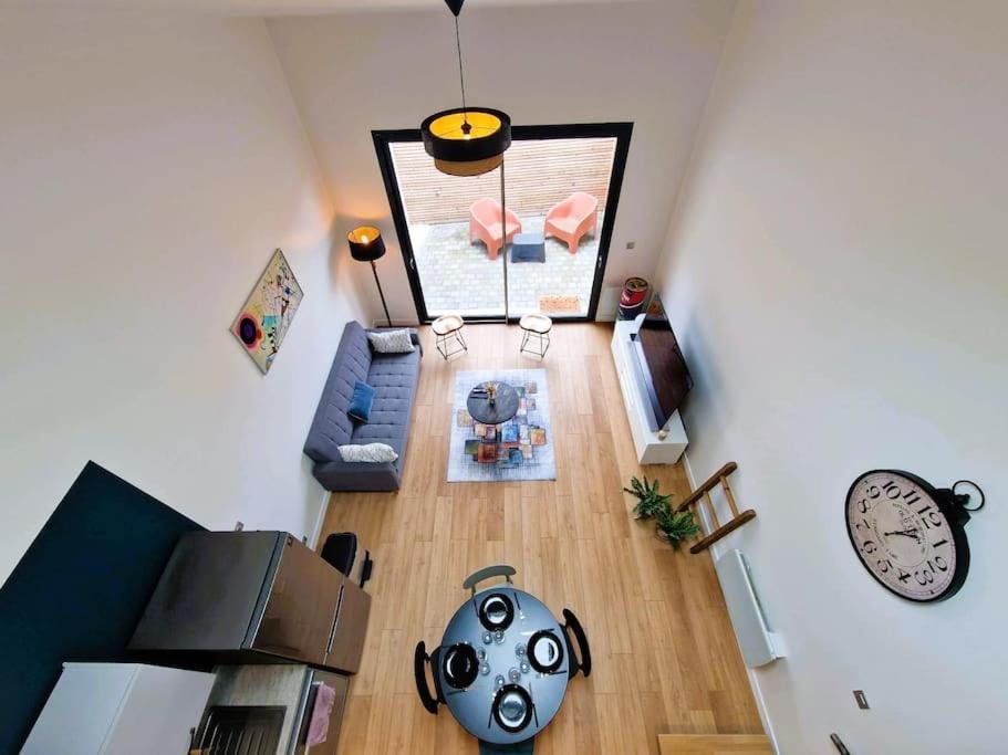 Le Bellay ¤ 2 Chambres ¤ Cour ¤10 Mins Centre¤ Amiens Esterno foto